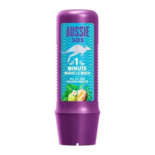 Aussie Hair Sos 1 Minute Miracle Color Rescue Maschera 250ml — Maschera per capelli