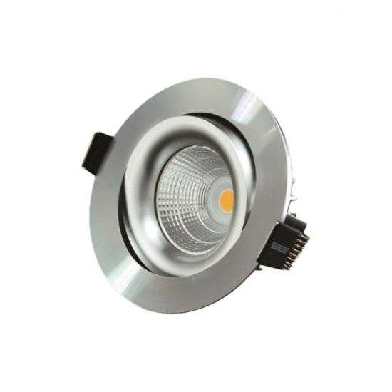 P-1602530A 7W LED spotlight 3000K - Alufinish