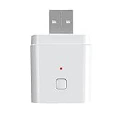 Greethga Doodle Smart USB-Switch 5V 2A WiFi-strömadapter APP-laddningshuvud USB-adapter för rösttidskontroll