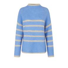 Second Female Ovalis Knit T Neck Cornflower Blue - L