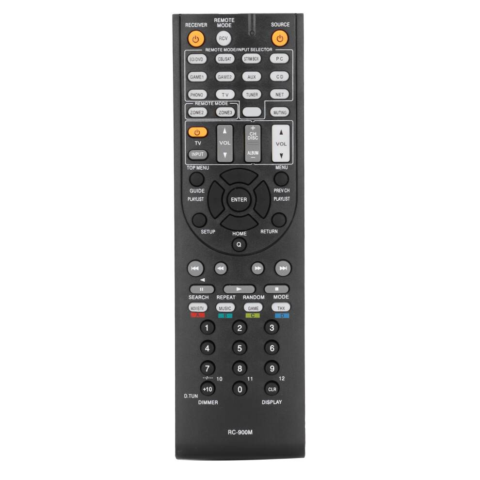 Erstatning til Onkyo AV-receiver fjernbetjening, universel RC-879M kompatibel med TX-RZ900TX-RZ800A/V lydsystemer, forprogrammeret direkte