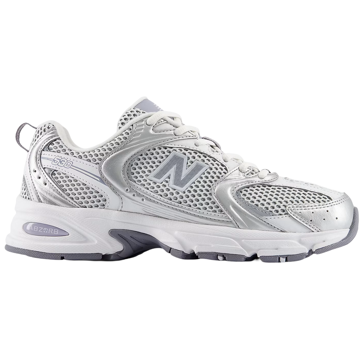 New Balance 530 Grey Matter Silver Metallic Digital Mist - 44