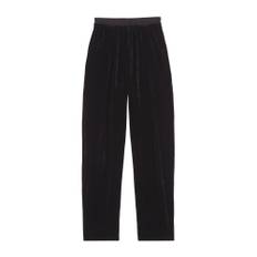 Cortana, Byxor, Dam, L, Svarta sammetsbyxor - black (L)