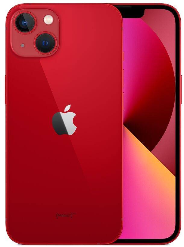 iPhone 13 | 128 GB | Dual-SIM (eSIM, Nano-SIM) | rød