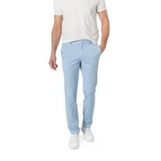 BOSS Black Herren Chino blau Baumwolle Slim Fit