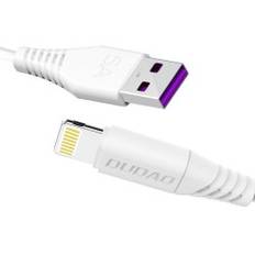 Kabel til iPhone USB - Lightning 5A 1m hvid