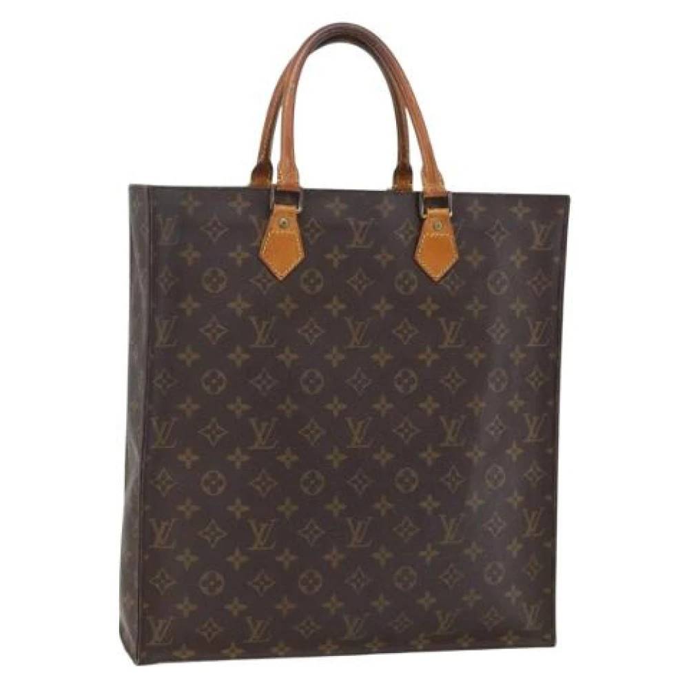 Louis Vuitton Vintage Pre-owned Canvas Tote Bag - Vintage - Dame - Brun - ONE SIZE -