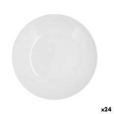 Djup tallrik Quid Select Basic Vit Plast 23 cm (24 antal)