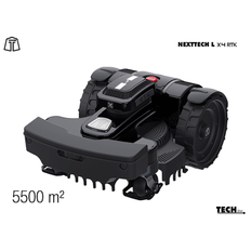 NEXTTECH L X4 U-RTK (Premium) trådlös/kabelfri robotgräsklippare, 5500 m2