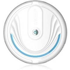 Hem smart robotdammsugare mini intelligent soprobot automatisk städmaskin usb tyst lat moppmaskin - Vit