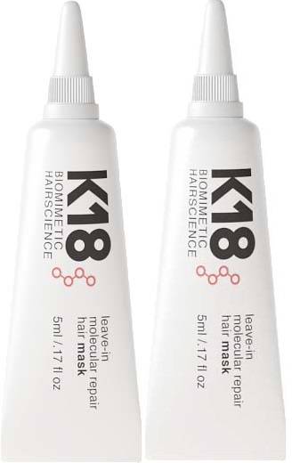 K18 Leave In Molecular Repair Mask Dose Duo