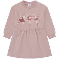 Hust and Claire Kjole - Sweat - HCDonna Magic - Adobe Rose - Hust and Claire - 7 år (122) - Kjole