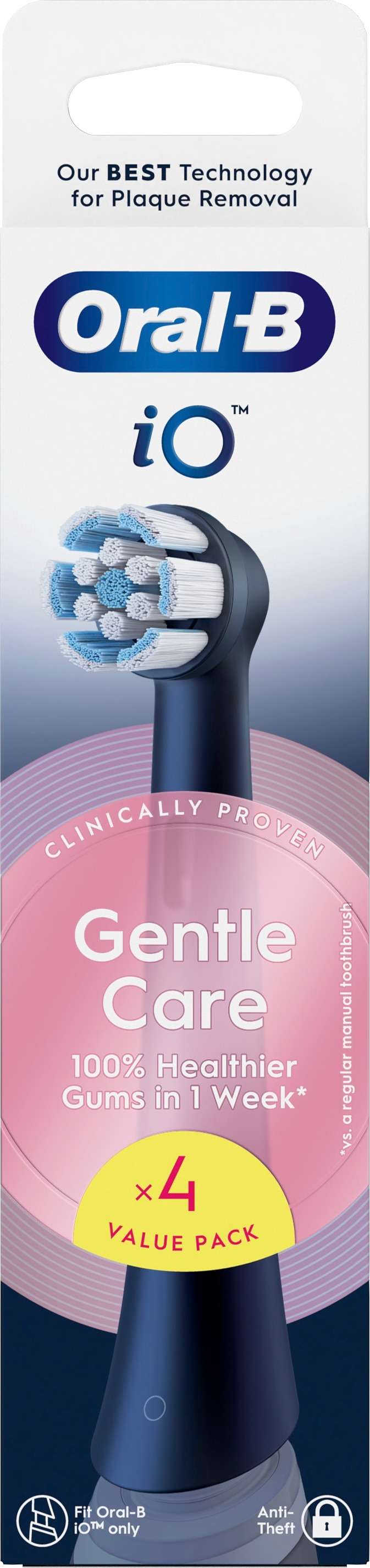 Oral-B iO Gentle Care Black 4ct st