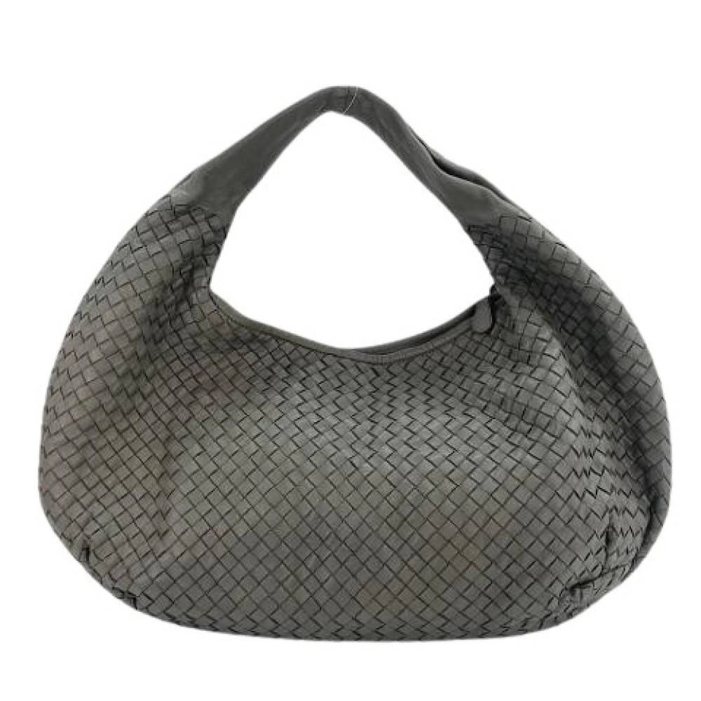 Bottega Veneta Vintage Pre-owned Skuldertaske - Vintage - Dame - Grå - ONE SIZE - Uld