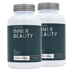 2 x Pureviva Inner Beauty Marine Collagen (270 kaps)