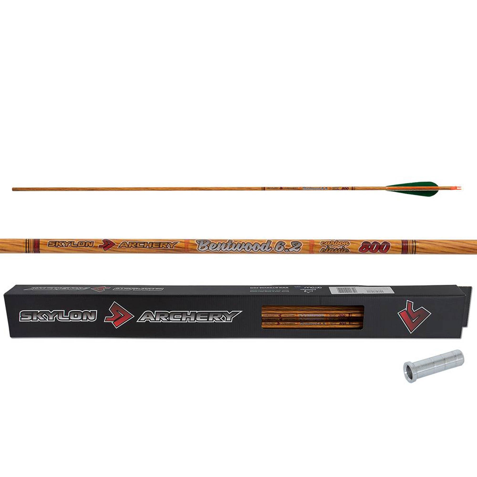 Skylon Bentwood ID 6,2 mm carbonpil 12 stk-400