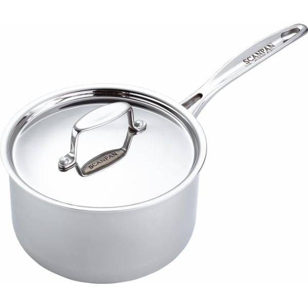 SCANPAN Kastrull med lock1,3l - Rostfritt stål