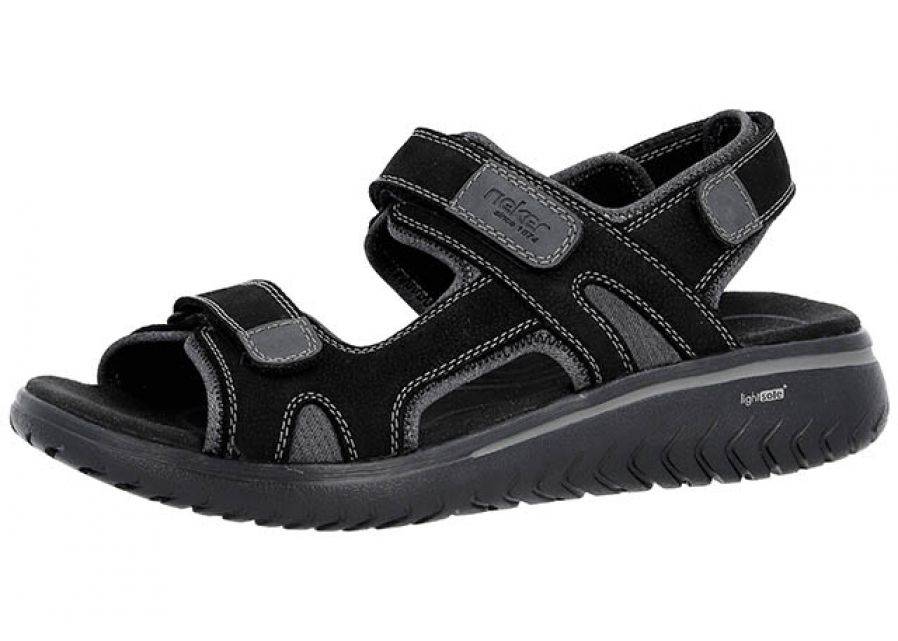 Rieker Herre Sandal 46 HVID/BLÅ