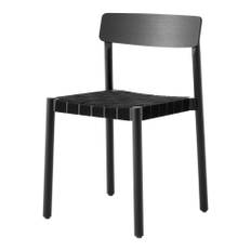 &Tradition - Betty TK1 Black / Black - Matstolar - Thau & Kallio - Naturmaterial/Trä
