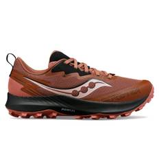 Saucony Peregrine 14 Gore-Tex Womens | Clove/black - Orange / Standard / 8.5