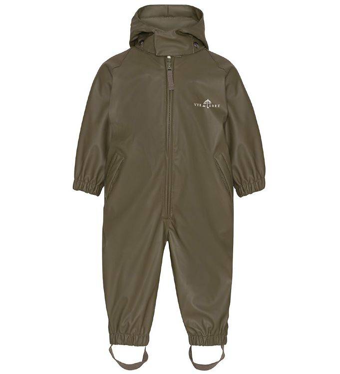 Ver de Terre Regnoverall - PU - Dark Mossa - Ver de Terre - 2 år (92) - Regnoverall