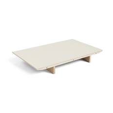 HAY CPH 30 Extendable Leaf 50x80 cm - Oak Plywood/Off White Linoleum