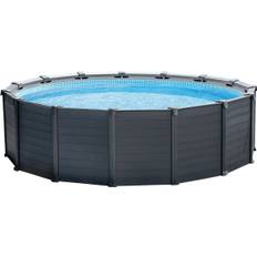 Frame Pool Graphit Ø 478 x 124 cm, 1 stk