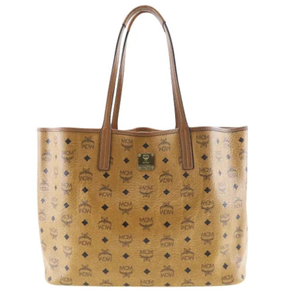 MCM Pre-owned - Pre-owned Visetos PVC Coated Canvas Tote Bag Vintage - Herr - ONE Size -
