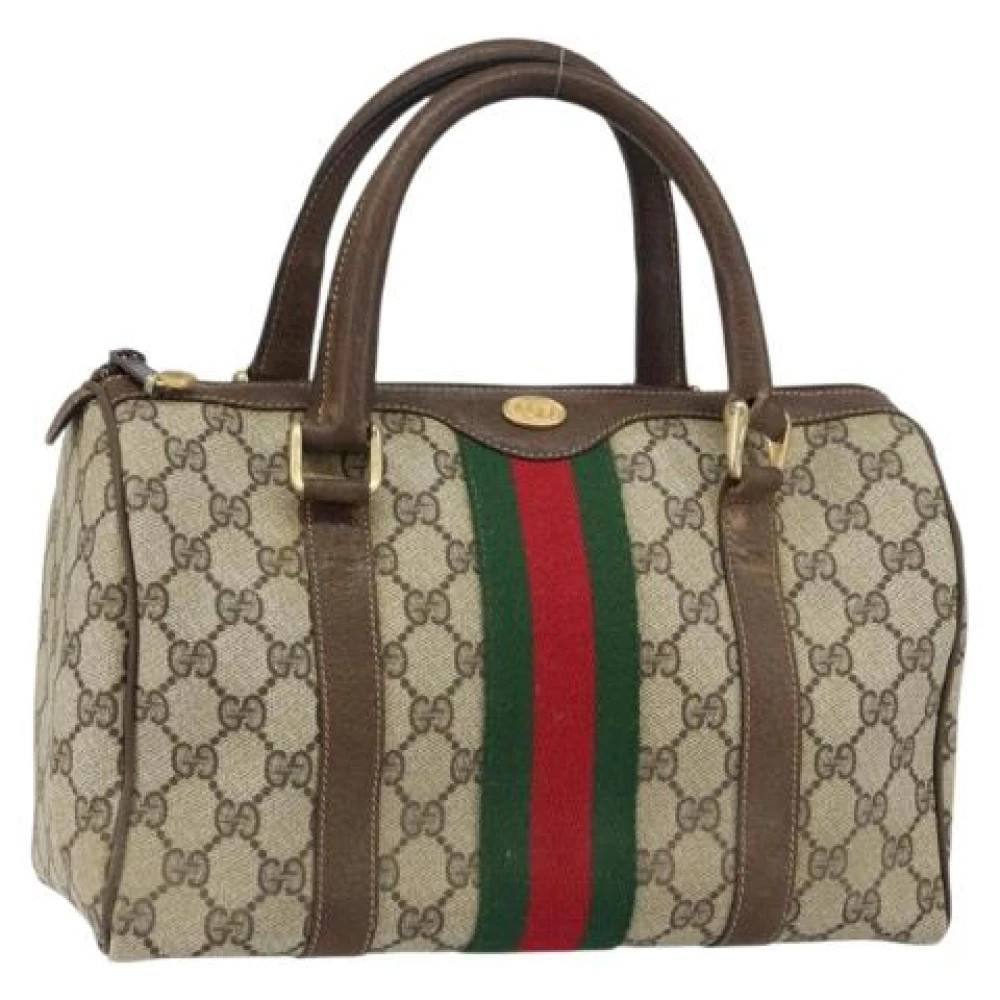 Gucci Vintage Pre-owned Plastic Håndtaske - Vintage - Dame - Beige - ONE SIZE -