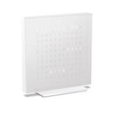 Qlocktwo - Qlocktwo Touch Pure Acrylic - Vanilla Sugar, NO - Klockor - Biegert & Funk - Vit
