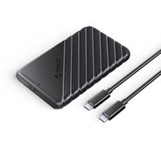 Orico 2.5" HDD/SSD USB-C 3.1 6Gb/s diskdrev - sort