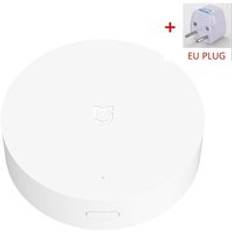 Xiaomi mijia multimode smart home gateway zigbee wifi bluetooth mesh hub fungerar med app apple homekit intelligent home hub - L&#xE4;gg till eu-kontakt