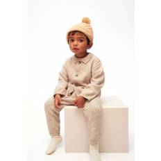 Baby - Brun 2-delt sæt med cardigan og bukser - Size: 68 (4-6M) - H&M