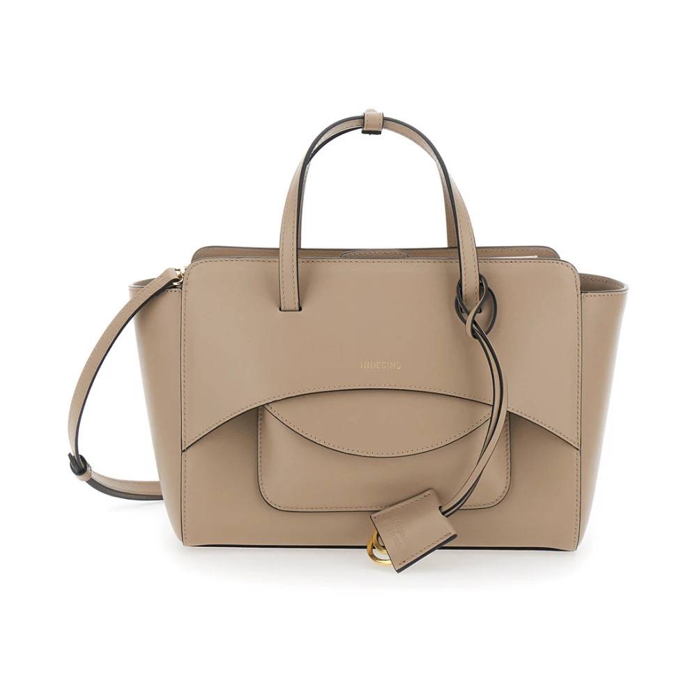 Hidesins Tote Bag - Tasker - Dame - Beige - ONE SIZE - Uld