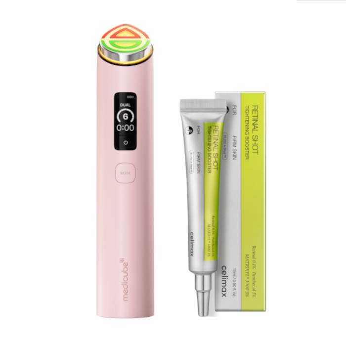 Top Picks - Retinal x Niacinamide Pink Booster Care Set - black