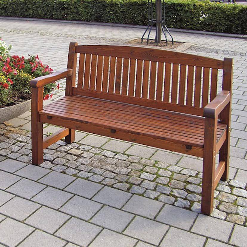 Utesoffa Eden Wood Kattvik 2-sits
