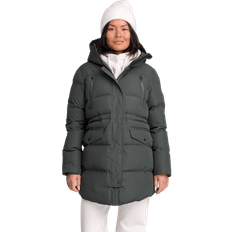 Everest W Warm Parka Vinterjackor Dk Green - 36