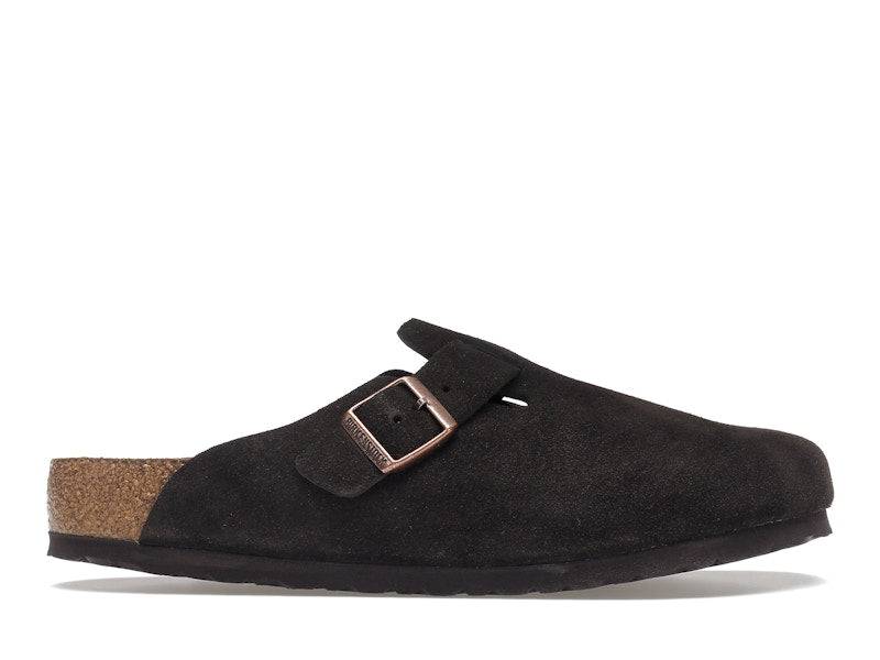 Birkenstock Boston Soft Footbed Suede Mocha - 36N / Standard
