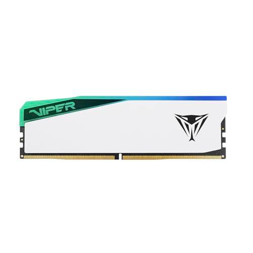 Patriot Viper Elite 5 RGB DDR5 32GB (1 x 32GB) 6000MT/s CL42 Vit Modul - PVER532G60C42W