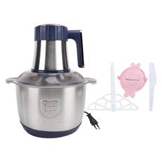 Food Chopper Electric Meat Grinder with 5L Stainless Steel Bowl 500W Copper Motor for Kitchen Meat L