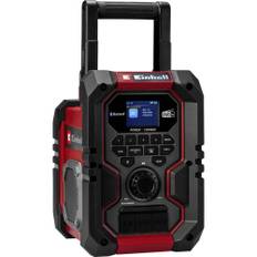 Batteridrevet radio Einhell TE-CR 18 Li DAB+, FM Rød/sort