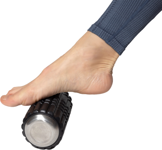 Swedish Posture Wavewell 2In1 Vattenflaska Och Foamroller Träningstillbehör Black - One Size