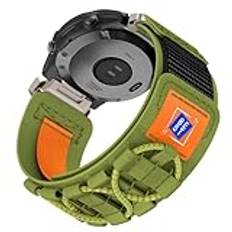 Armband för Fenix 6 Pro, 22 mm snabbinstallation nylonrem för Fenix 7/Fenix 6/Fenix 7 Pro/Fenix 5/Fenix 5 Plus/Forerunner 935/Forerunner 945/Instinct 2/Approach S60/Approach S62/Quatix 5/Quatix 6,