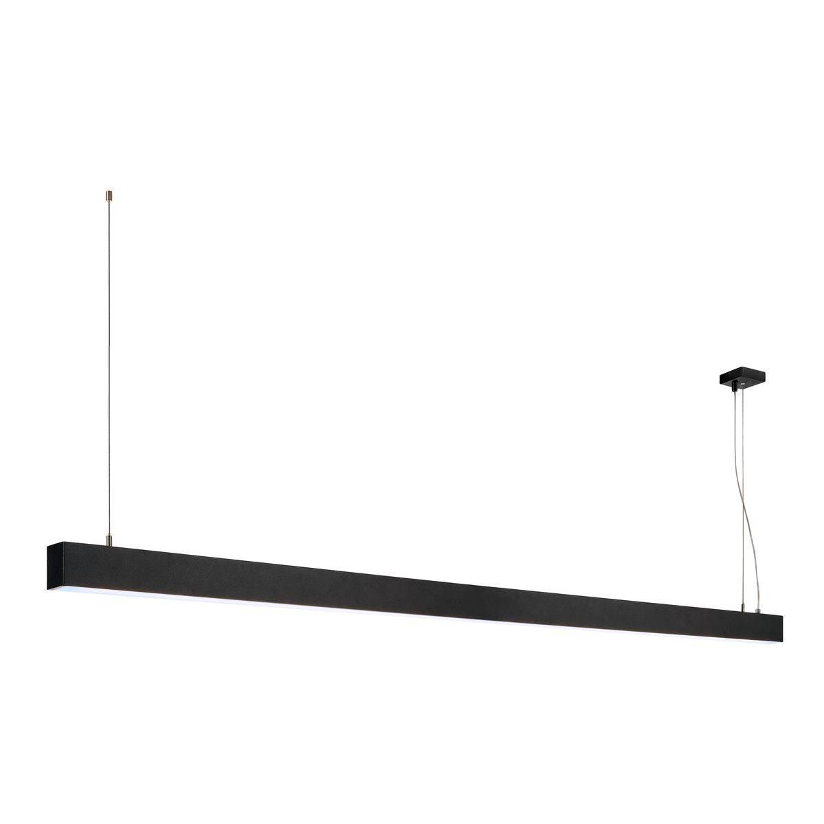 SLV Glenos LED Pendel 2m 4000K svart