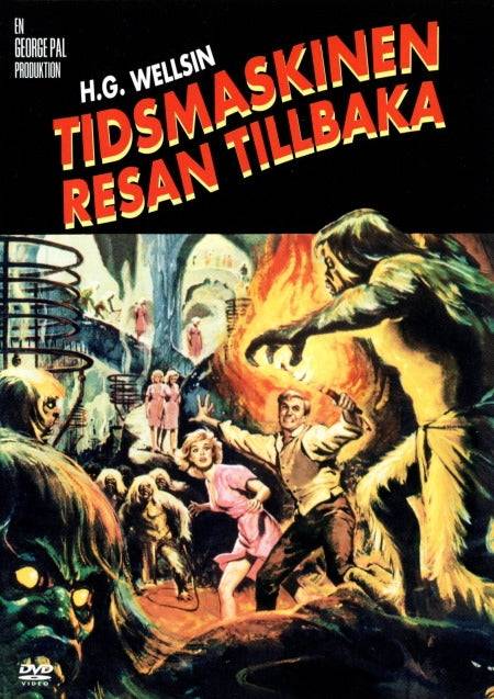 DVD - Tidsmaskinen: Resan tillbaka (H.G Wells) (1960) (Beg)