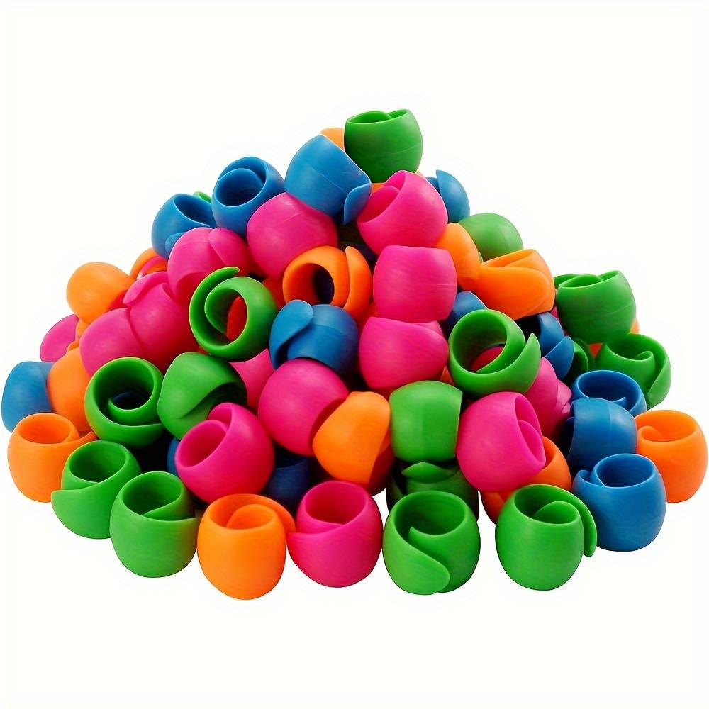 45pcs Thread Spool Savers Spool Huggers Prevent Thread Tails From Unwinding No Loose Ends For Sewing And Embroidery Machine Thread Spools, 4 Colors