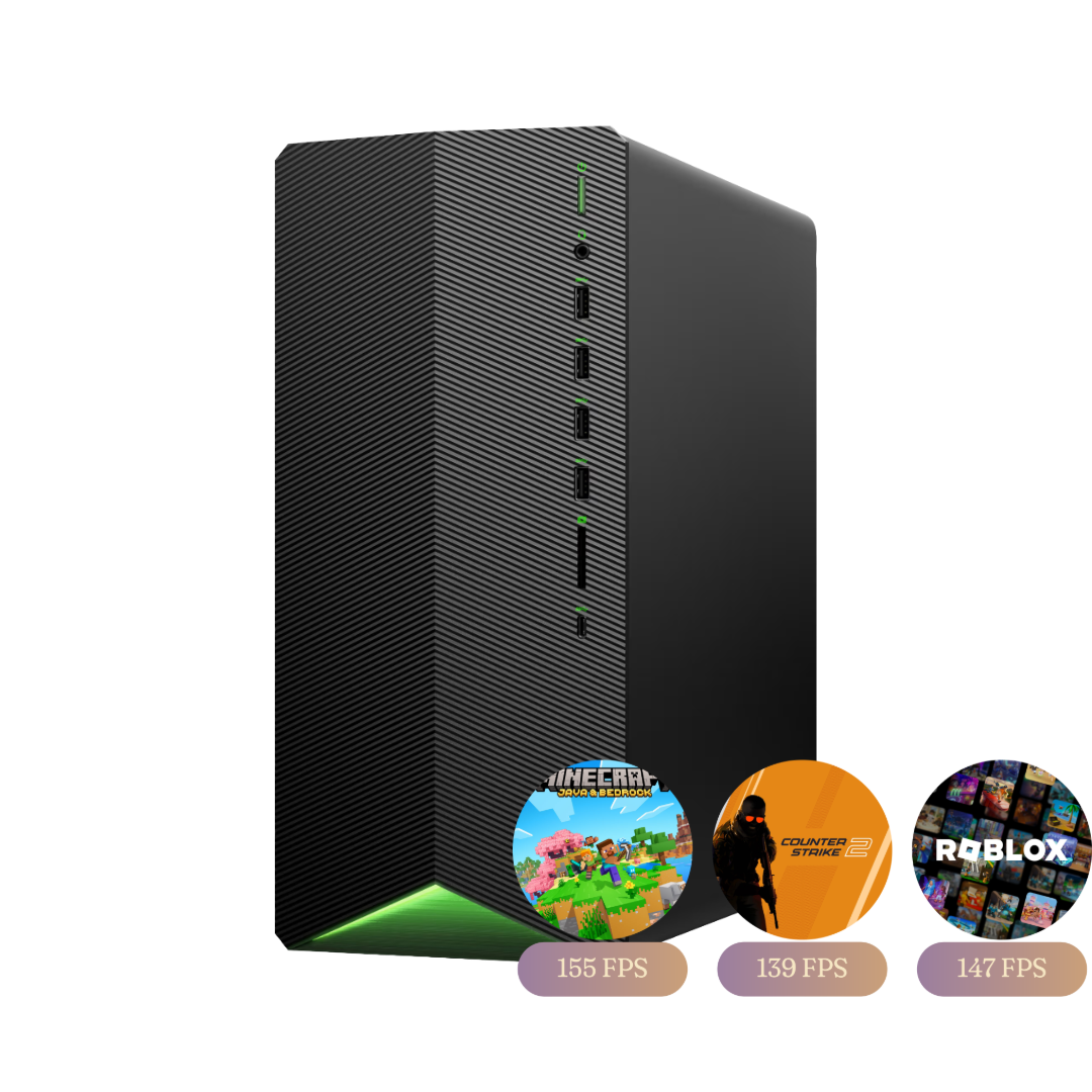 Gaming Desktop / HP Pavilion TG01-1xxx / GTX 1660 Ti 6GB / Intel i5 - 10400F / 16GB DDR4 (3200MHz) / 512GB NVMe