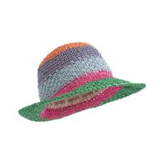Molo Randig halmhatt Magic Fade 3-6 Y  Blå  3-6 år  Unisex