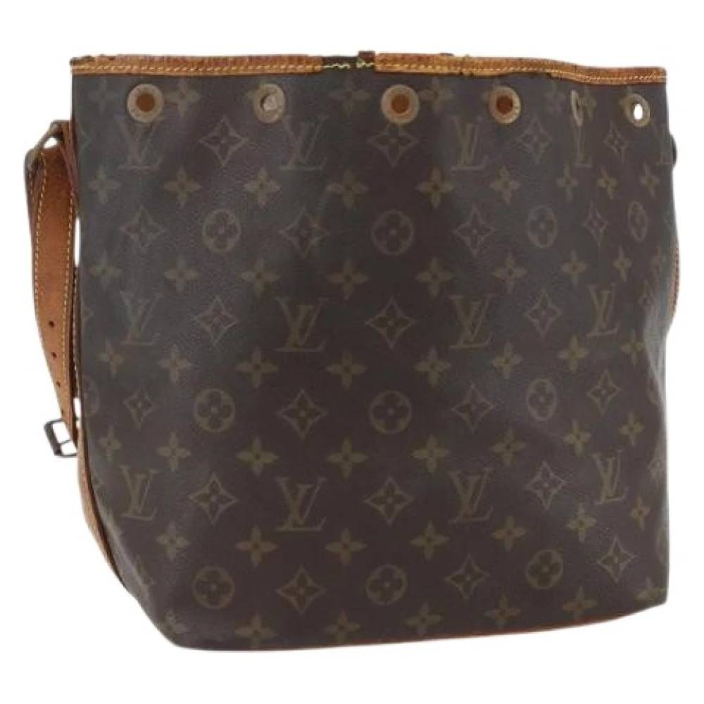 Louis Vuitton Vintage Pre-owned Canvas Bucket Bag - Vintage - Dame - Brun - ONE SIZE - Tyl