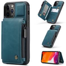 CaseMe Back Case Wallet (iPhone 12 Pro Max) - Blå